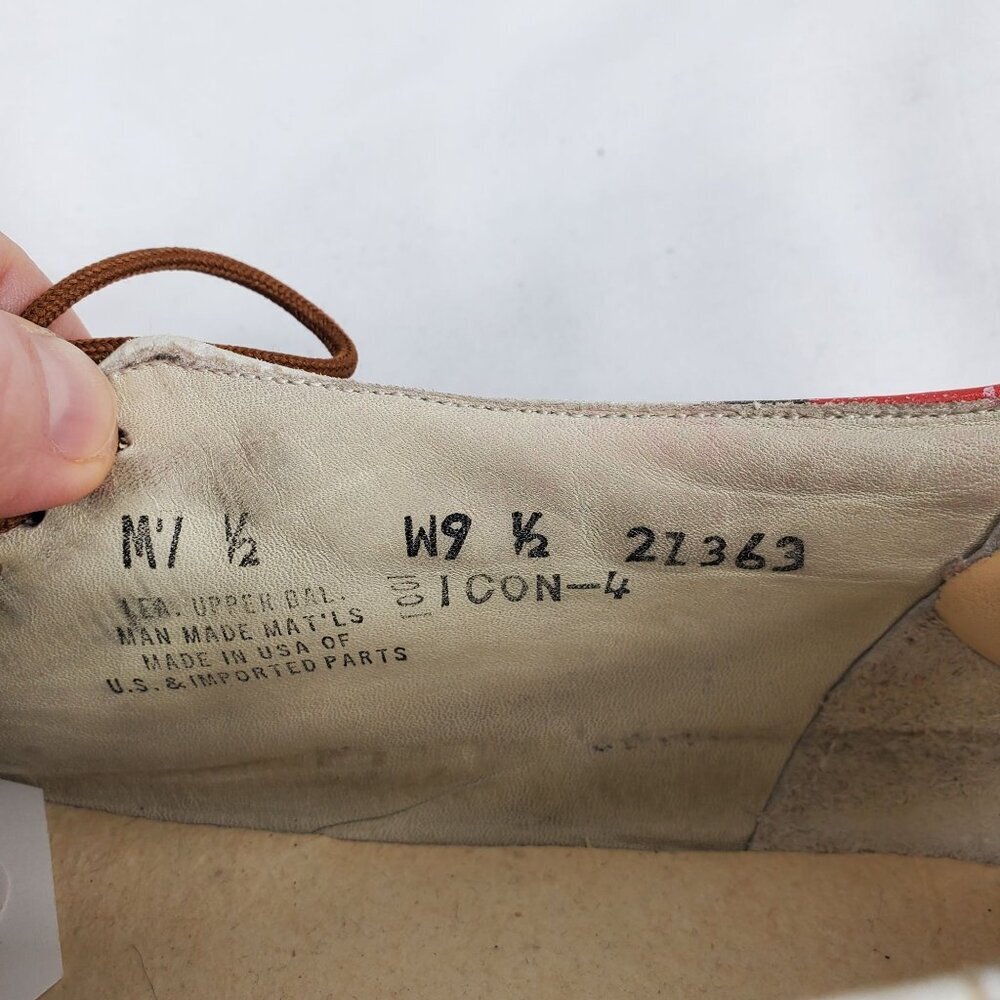 Icon Casual Shoes Pop Art Campbell's Tomato Soup Andy Warhol Size M 7.5 W 9.5 - Picture 13 of 13